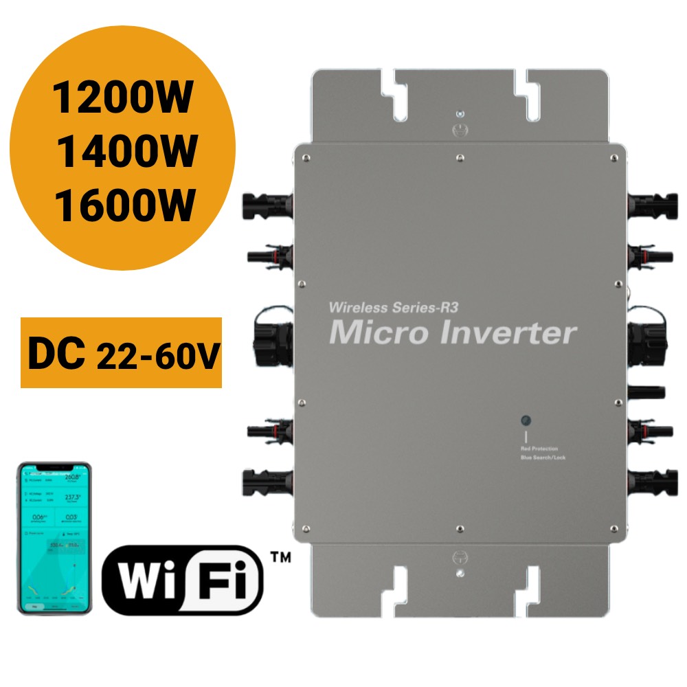 Grid Tie Watt Solar Micro Inve - Micro Inverter 1400W Solar Grid Tie ulasan dan harga