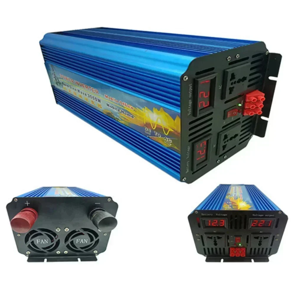 5000W 12V 24V 36V 48V 60V 72V  - Pure Sine Wave Inverter 5000W 48V 220V ulasan dan harga